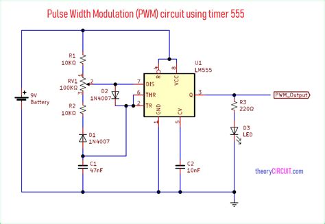 pwm circuit diagram  aseplinggiscom