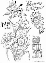 Traceable Pages Coloring Bible Drawing Journaling Flowers Getcolorings Ok Getdrawings Printable Choose Board sketch template