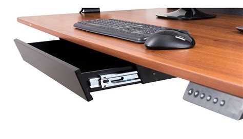 stand  desk store add  office sliding  desk drawer storage