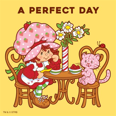 Vintage Strawberry Shortcake A Perfect Day Strawberry