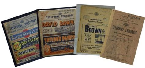 reasons   vintage telephone books  street directories