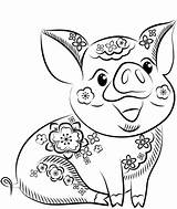 Pig Kostenlos Malvorlagen Coloringhome Supercoloring Silvester Pigs Clorinda sketch template
