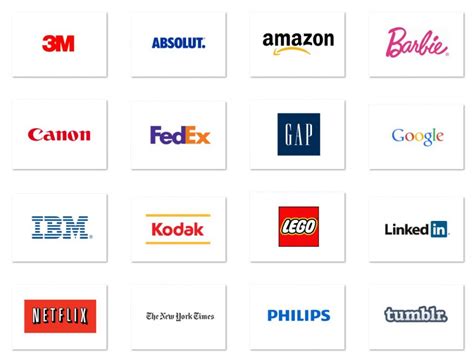 top  famous brands  typography logos