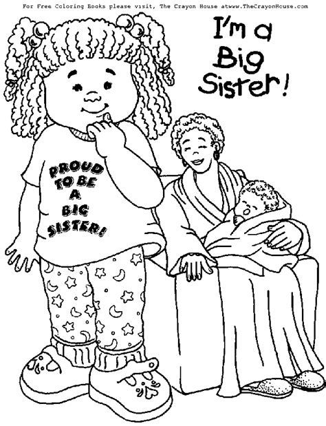 baby brother coloring page coloring home