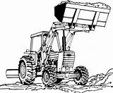 Tractor Clipart Loader Bucket Svg Ai Eps Clipartof Clipartmag sketch template