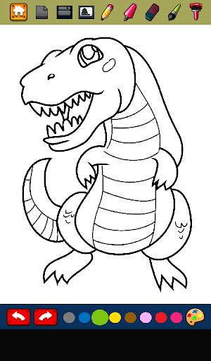 dinosaurs coloring game google play softwares abhxwvij