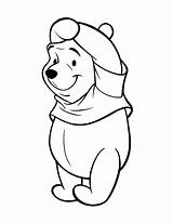 Pooh Winnie Coloring Pages Baby Printable Kids sketch template