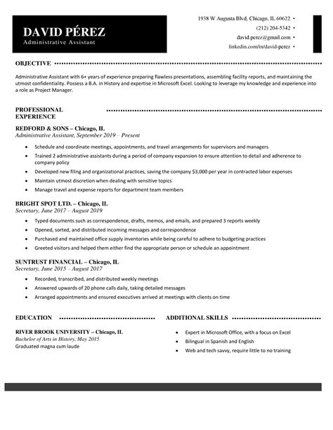 professional resume template black pptx templates