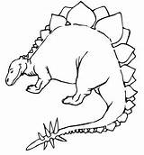 Stegosaurus Jurassic Coloringpagesonly Pages Dinosaur sketch template