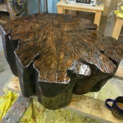 30 Wide 16 Tall Tree Stump Reclaimed As A Coffee Table Red Mahogany