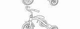 Tricycle Template Medium sketch template