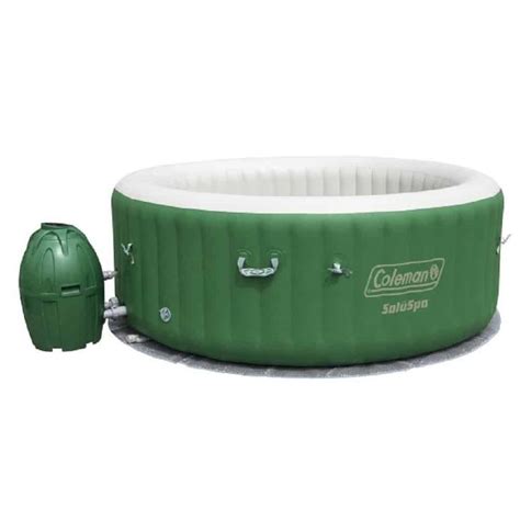 coleman inflatable hot tub  person  backyard gear