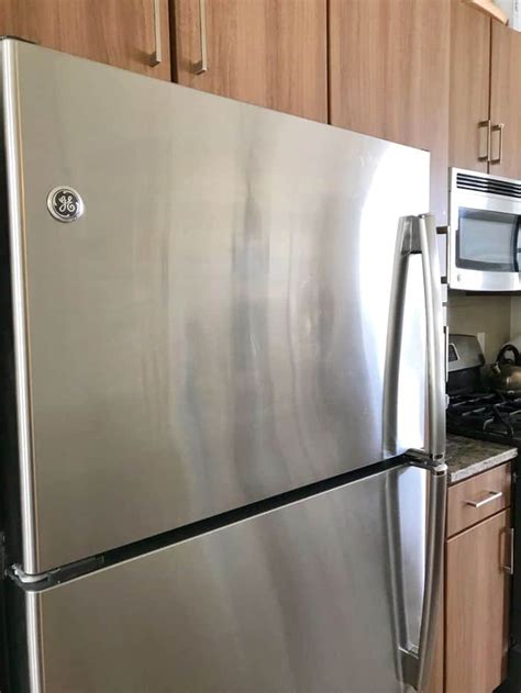 clean stainless steel appliances   minutes flat