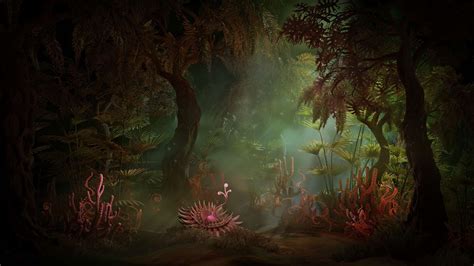 artstation alien forest
