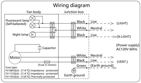 bathroom wiring diagram  vent