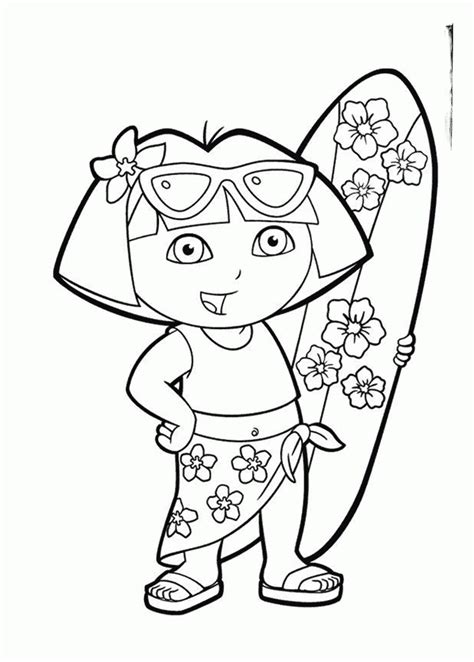 summer coloring sheets preschool coloring pages