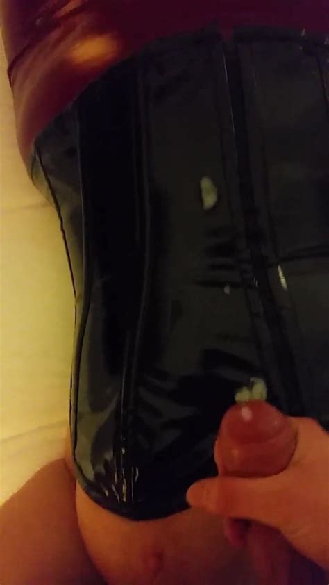 Amateur Mouth And Titty Fucked In Pvc Skirt Corset And