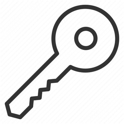Key Lock Password Protection Safety Security Unlock Icon