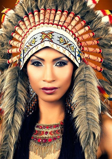 beautiful native american girls native american headdress native