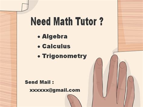how to tutor mathematics with pictures wikihow