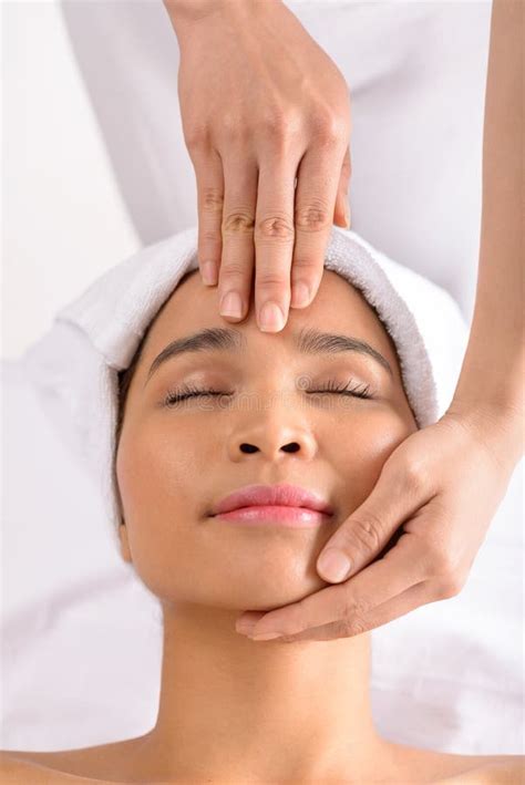 massage treatment stock photo image  relax