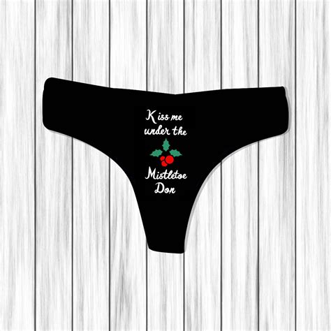 sexy christmas t for her sexy thong panties stocking etsy
