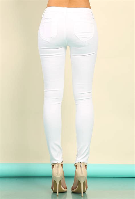 colored butt lifting skinny jeans shop what s new at papaya clothing