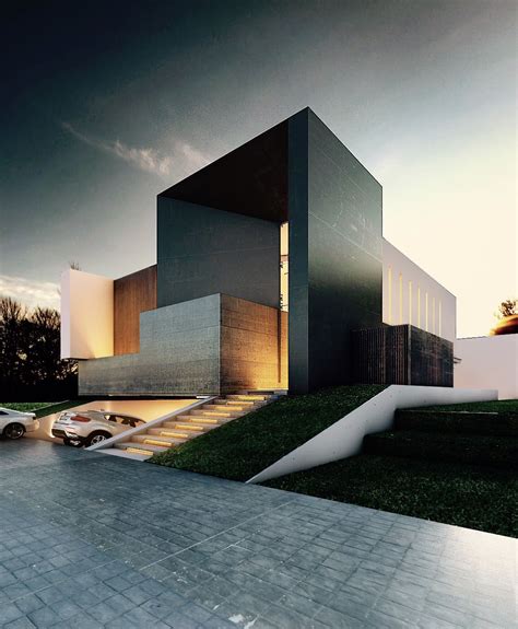 amazing house architecture facade project
