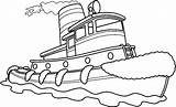 Tugboat Pluspng sketch template