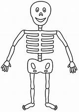 Coloring Skeleton Pages Clipart Kids Printable Library Vampire Halloween sketch template