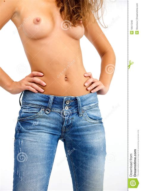 nude girls in blue jeans topless hd pic