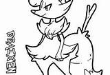 Fennekin Pages Pokemon Coloring Getdrawings sketch template