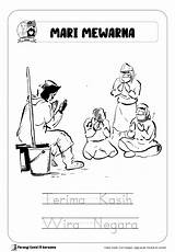 Koleksi Lembaran Mewarna Perangi sketch template