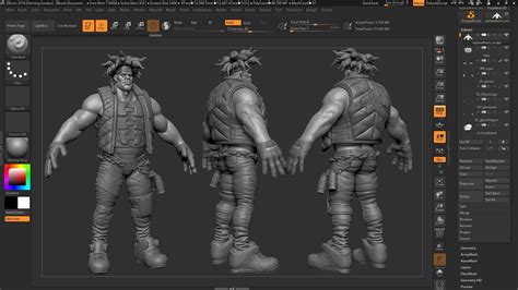 modeling characters for games flippednormals