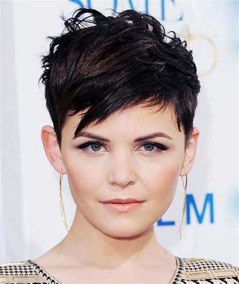 Pixie Haircut Curly Hair Round Face Curly Haircuts For Round Faces