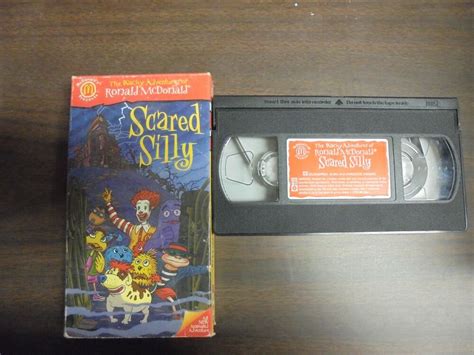 used vhs movie scared silly the wacky adventures of