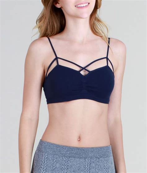 criss cross strappy front bra top criss cross bralette strappy front