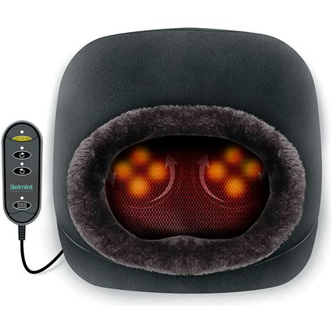 Belmint Shiatsu Heated Foot And Back Massager With 8 Deep Kneading