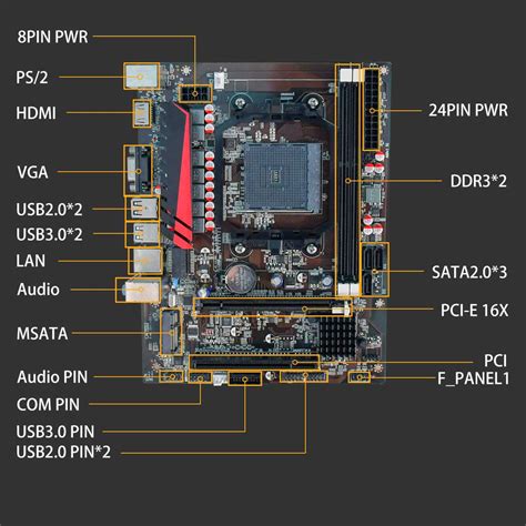 new original amd a88 chipset fm2 fm2 socket ddr3 motherboard for
