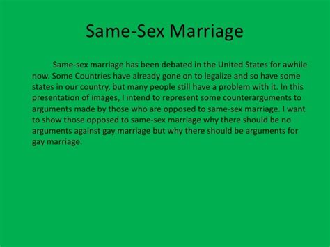 Same Sex Marriage Powerpoint[1]