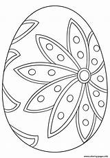 Egg Easter Coloring Fancy Printable Pages sketch template
