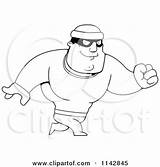 Robber Clipart Cartoon Walking Male Coloring Thoman Cory Vector Outlined Royalty Criminals 2021 sketch template