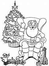Pere Sapin Coloriage Assis Fauteuil Dessin Kerstman Kleurplaat Cote Kerstmis Kleurplaten Imprimer Claus Traineau Weihnachten Zo Malvorlage Tinamics sketch template