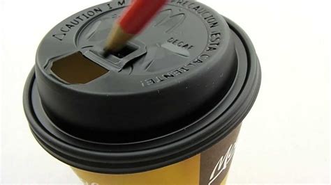 mcdonalds coffee lid design flaw youtube