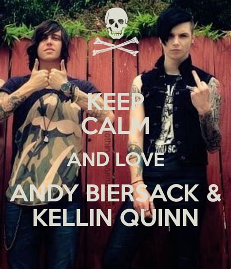 keep calm and love andy biersack and kellin quinn poster bella keep calm o matic