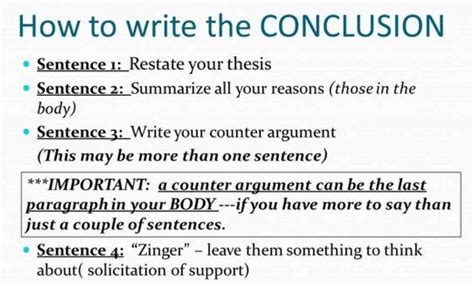 write  research paper conclusion tips examples