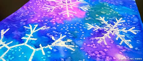 watercolor snowflake paintings  art   nguyen