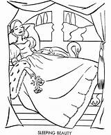 Sleeping Beauty Coloring Nursery Story Pages Characters Bluebonkers Rhymes Printable Line Character Library Clipart Sheets Colouring sketch template