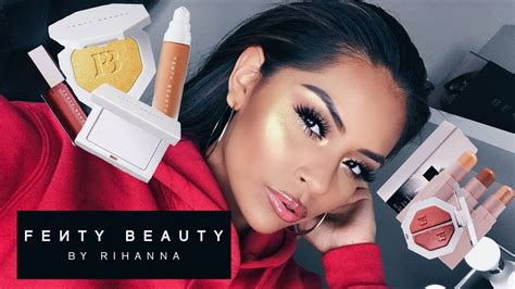 Fenty Beauty By Rihanna Makeup Review And Makeup Tutorial