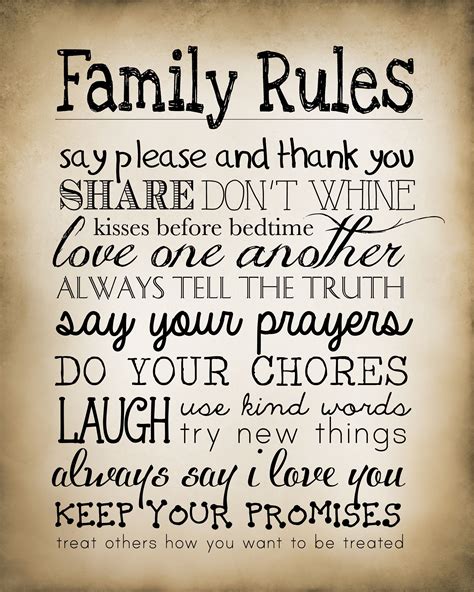 house rules quotes quotesgram
